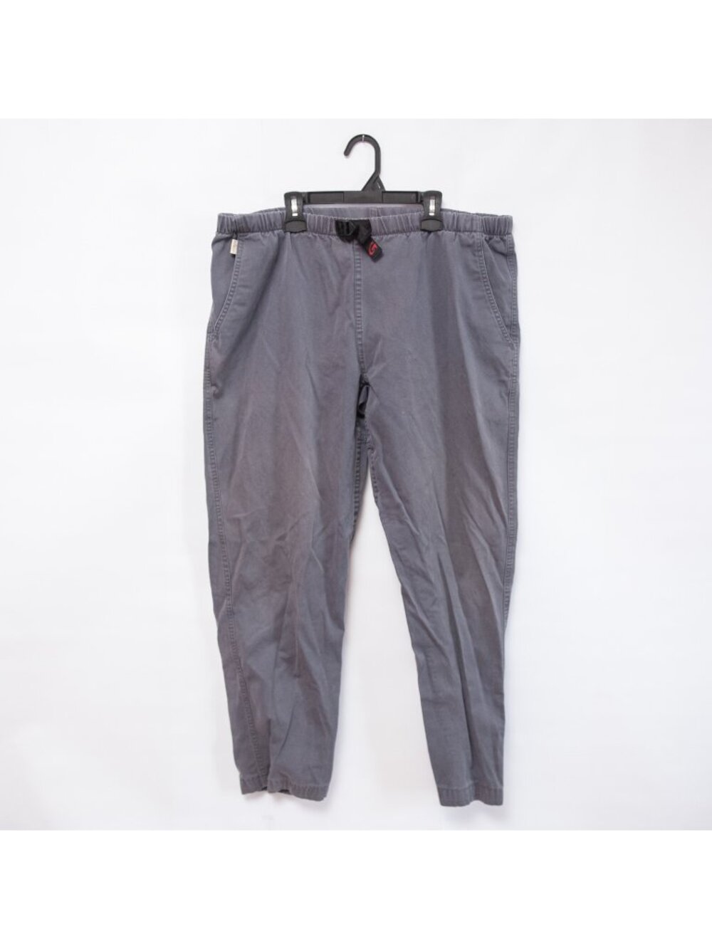 Vintage Gramicci Pants Womens L 14 16 Gray Belted 100% Cotton Gorpcore